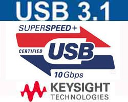     Keysight Technologies      USB 3.1 